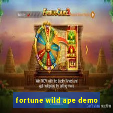 fortune wild ape demo